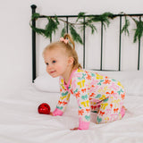 Zippy Bamboo Baby Pajama in Holiday Bows