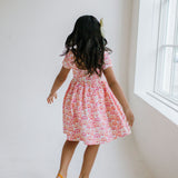 Day Dress in Rainbow Hearts