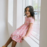 Day Dress in Rainbow Hearts