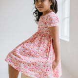 Day Dress in Rainbow Hearts