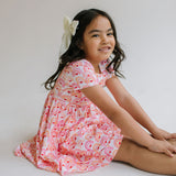 Day Dress in Rainbow Hearts