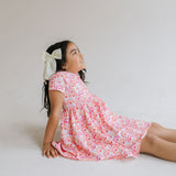 Day Dress in Rainbow Hearts