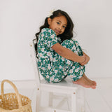 Puff Leggy Romper in Canyon Flower