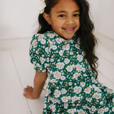 Puff Leggy Romper in Canyon Flower