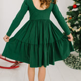 Gwendolyn Ruffle in Evergreen