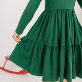 Gwendolyn Ruffle in Evergreen