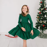 Gwendolyn Ruffle in Evergreen