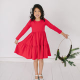 Gwendolyn Ruffle in Scarlet
