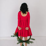 Gwendolyn Ruffle in Scarlet