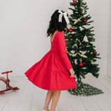 Gwendolyn Ruffle in Scarlet