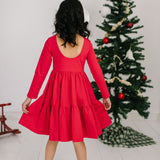 Gwendolyn Ruffle in Scarlet