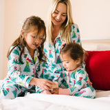 Women's PJ Set in Trim The Tree